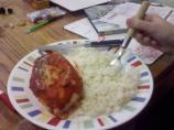 Chicken Breast Stuffed W/ Olives & Cheese