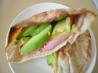 Avocado, Ham and Cheese Melt