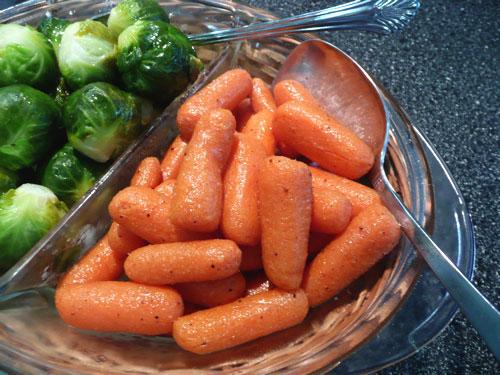 Spicy Nutmeg Carrots. Photo by Mikekey