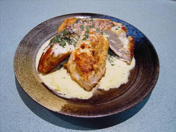 Chicken With Basil And Parmesan. Photo by JustJanS