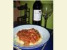 Fusilli in Ratatouille Sauce. Recipe by Bert's Kitchen Witch