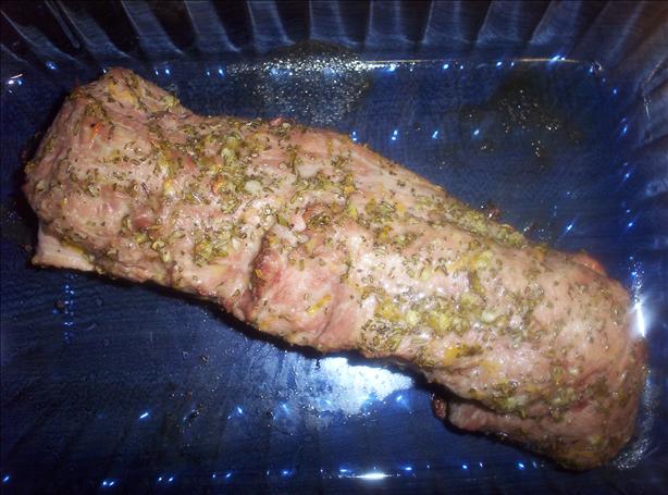 Tuscan Pork Loin. Photo by Mims & Squims