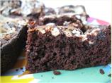 Chocolate Almond Ricotta Cake