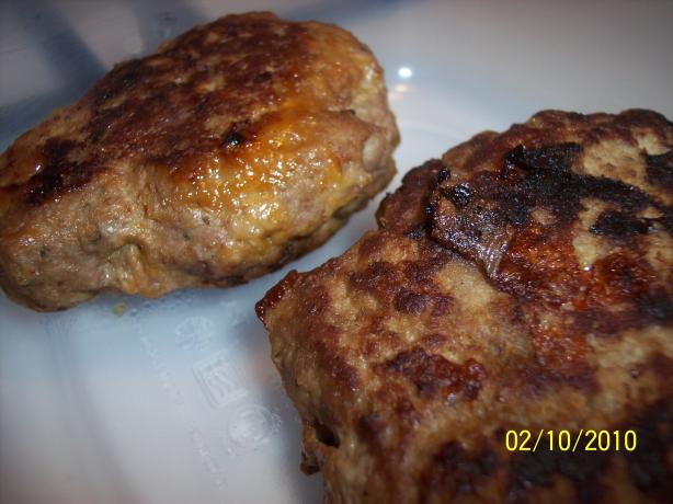 Cheesy Turkey Burger. Photo by Kat in MA USA