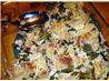 Ham Asparagus Strata. Recipe by MA HIKER