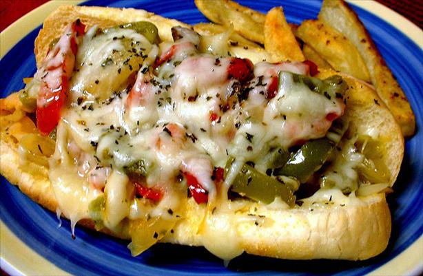 Oven Sausage With Peppers-N-Onions. Photo by VickyJ