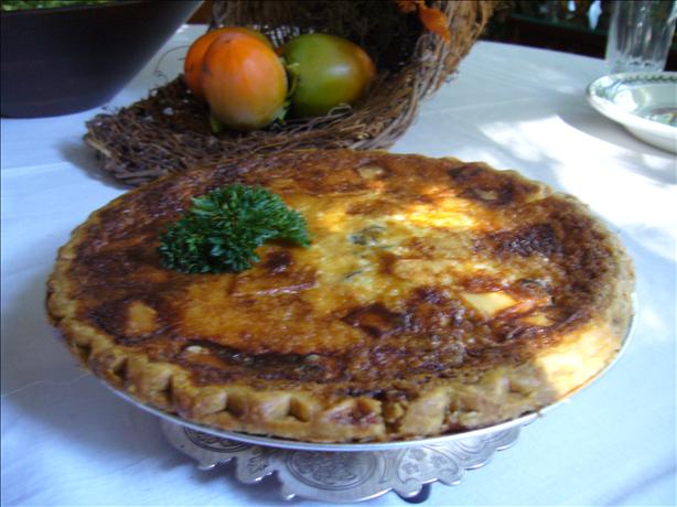 Exotic Mushroom Tart. Photo by cookiedog