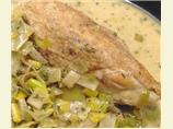 Chicken & Leeks With Creme Fraiche
