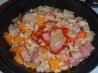 Senegalese sweet potato, rice and beans stew. Recipe by Geri by the Sea