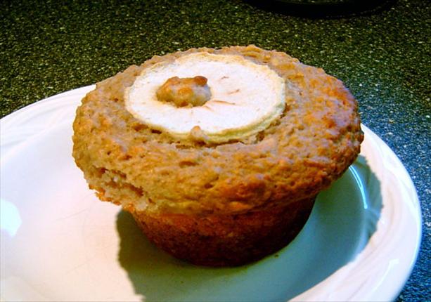Healthy Apple Walnut Muffins. Photo by Mikekey