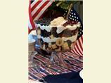 Red White and Blue Trifle