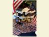 Red White and Blue Trifle. Recipe by FLUFFSTER