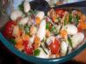 Lentil, Garbanzo and Tomato Salad. Recipe by Cucina Casalingo
