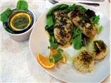 Fish Fillets in Orange Herb Sauce