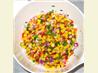 Sweetcorn and Red Pepper Salsa/Garnish. Recipe by Shannon Cooks