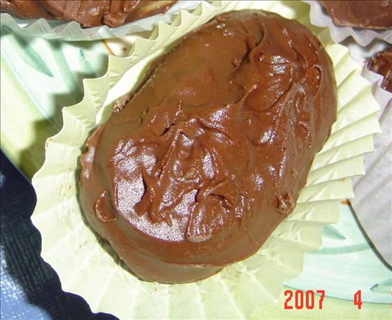 Linda's Peanut Butter Easter Eggs. Photo by Linda's Busy Kitchen