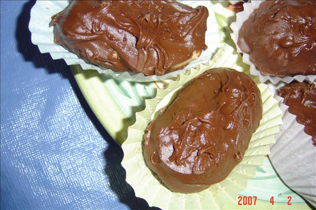 Linda's Peanut Butter Easter Eggs. Photo by Linda's Busy Kitchen