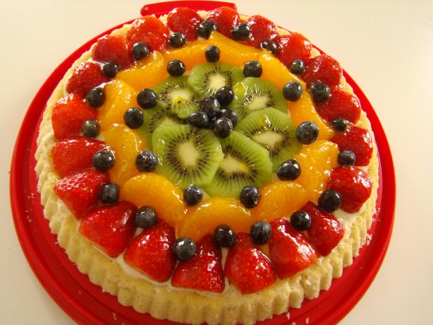 Shortbread Crust for Custard Tart. Photo by Beth E
