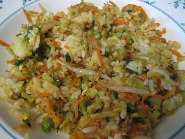 Vegetable Fried Brown Rice. Photo by Maggie, Cooking