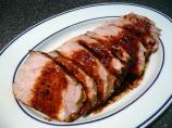 Roast Pork Loin With Cider Glaze