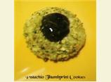 Pistachio Thumbprint Cookies