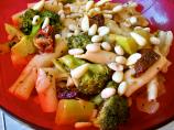 Broccoli Florets With Sun-Dried Tomatoes over Penne!. Photo by Prose