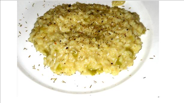 Spring Risotto With Shallots and Lemon. Photo by Shannon W.