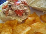 Tomato-Studded Tuna Salad Sandwiches