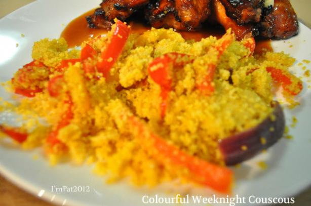 Colorful Weeknight Couscous. Photo by I'mPat