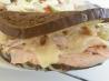 Turkey Reuben Sandwiches. Recipe by Psugrl