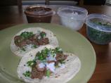 Taqueria Style Tacos-Carne Asada