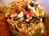 Southwest Stuffed Bell Peppers. Recipe by JanuaryBride