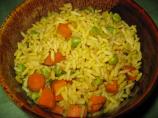 Rice With Carrots and Peas (Rice Cooker)