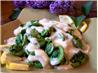 Fiddlehead Ferns Steamed With a Creamy Dijon Sauce. Recipe by Rita~