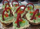 Easter Basket Cupcakes. Photo by Annisette