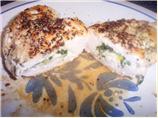 Lemon & Spinach Stuffed Basil Chicken Breasts. Photo by Mims & Squims
