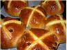 Traditional Fruity and Spiced Hot Cross Buns: Bread-Maker