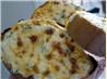 Garlic Bread with Mayo & Cheddar
