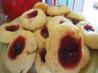 Emeril's Raspberry Lemon Thumbprint Cookies. Recipe by Juenessa