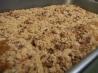 Pear Coffee Cake with Ginger Pecan Crunch Topping