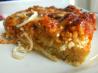Baked Spaghetti Pie. Recipe by Lainey6605
