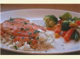 Red Snapper With Red Curry Carrot Sauce for Two