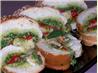 French Bread With Pesto and Peppers. Recipe by lucid501