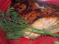 Salmon With Brown Sugar Glaze