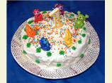 Banana Birthday Cake