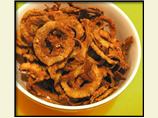Fried Karela Chips (Bitter Gourd)