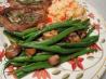 Mushrooms and Green Beans