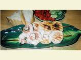 Skewered Chicken Spirals