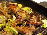 Orange and Leek Lamb. Photo by westivan