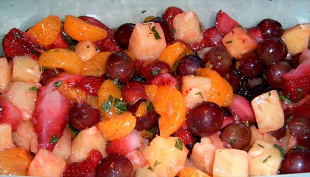 Minted Fruit Salad. Photo by Mikekey